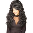 thumbnail image 2 of Adult Black Burlesque Showgirl 70s Sexy Disco Wig, 2 of 2