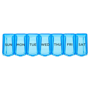 Equate XL AM/PM Weekly Pill Planner, 7.5"