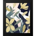 thumbnail image 2 of Popp, Grace 12x14 Black Modern Framed Museum Art Print Titled - Flores Noche I, 2 of 5