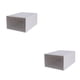 thumbnail image 1 of Bewildely Caja de zapatos de almacenamiento apilable, caja de zapatos de plástico transparente, diseño abatible, artefacto de almacenamiento de Type1 NO1, 1 of 6