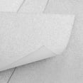 thumbnail image 2 of 10pcs A4 Sheets Glitter Cardstock Making Diy Material Sparkling Craftwork Scrapbooking (Silver), 2 of 7