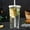 Clear-C, variant on Hauiodp Glass Cups with Lids and Straws, Reusable Iced Coffee Cups, Leak-Proof Portable Travel Water Glass Tumbler for Smoothies, Iced Coffee, Hot or Cold Drinks