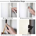 thumbnail image 4 of V Shape Weather Stripping Adhesive Weather Strip Door Frame Seal Pu Foam Strip, 4 of 5