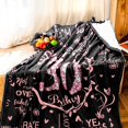 thumbnail image 3 of 30th Birthday Blanket Gifts for Women - Happy 30th Birthday Gift Ideas for Her - 30 Year Old Gifts for Wife Mom Girlfriend Daughter Sister - Flannel Fleece Soft Throw Blanket, 3 of 6