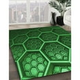 thumbnail image 2 of Ahgly Company Indoor Rectangle Patterned Deep Emerald Green Area Rugs, 2' x 3', 2 of 6