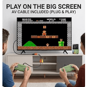 3.0-Inch HD Retro Game Console: A Portable Handheld Gaming System Supporting TV and Projector Connectivity—Featuring Built-in Classic Arcade Games, an Ideal Gift for Family Entertainment.