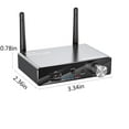 thumbnail image 3 of Chmadoxn Bluetooth Receiver AUX Audio Converter 3. Headphone Audio USB Flash Disk Player Digital To Analog Audio converter, 3 of 9