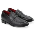 thumbnail image 2 of CMR CHAMARIPA Loafer Shoes That Add Height - Grain Penny Loafer - Black - 7 CM / 2.76 Inches Taller, 2 of 6