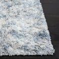 thumbnail image 3 of SAFAVIEH Berber Major Abstract Shag Area Rug, Ivory/Grey, 5'3" x 7'6", 3 of 8