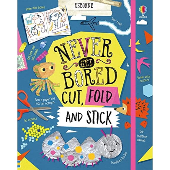 Pre-Owned Never Get Bored Cut, Fold and Stick Paperback