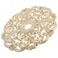 thumbnail image 3 of XIBUFE European Style Plastic Ceiling Medallion Round Base Decorative Light Elegant, 3 of 5