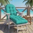 thumbnail image 7 of HONEY HOME Outdoor Adirondack Chair Cushions, 44x19x4 inch Waterproof Rocking Chair Cushion and 17x19 Ottoman Cushion for Patio, Garden, 7 of 7