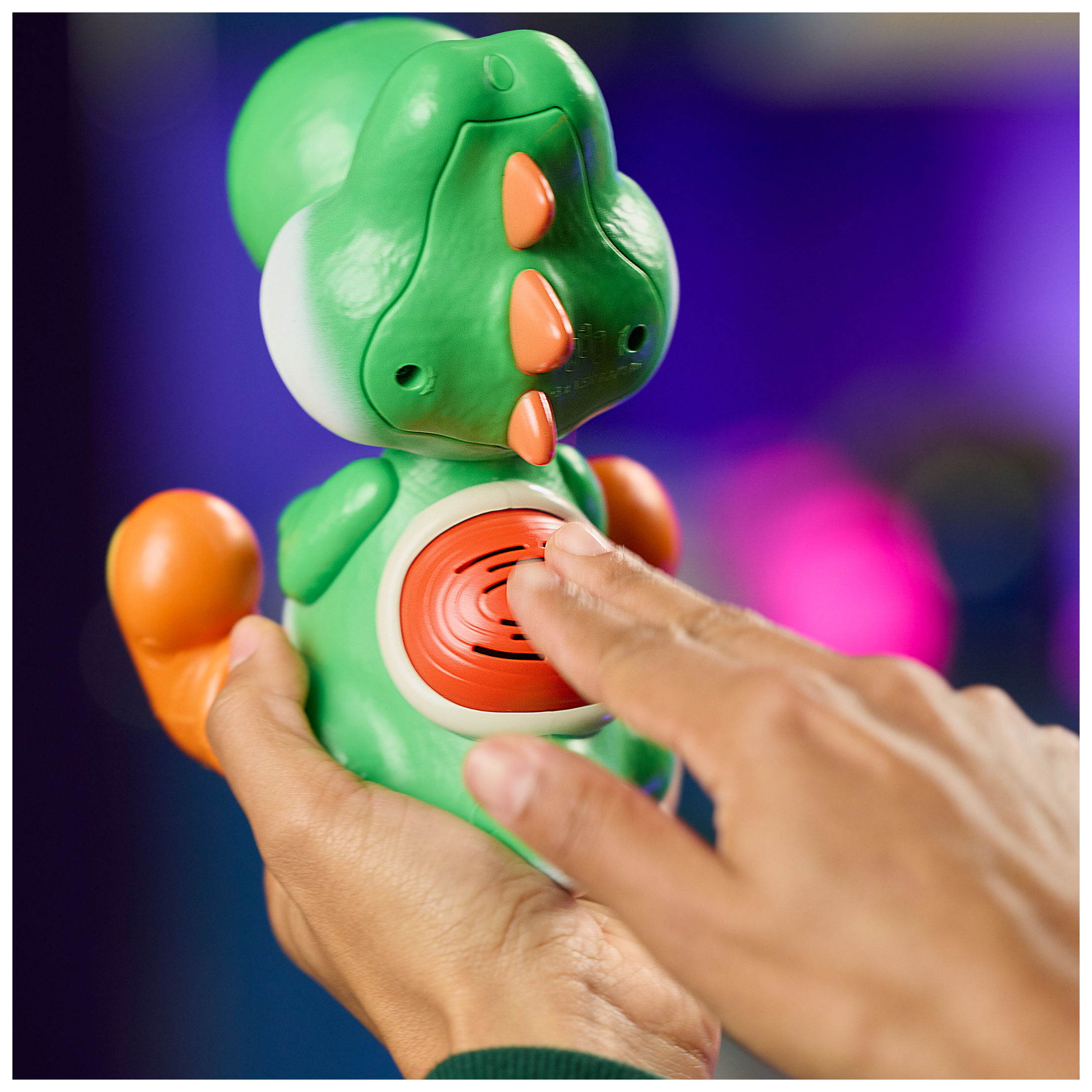 Super Mario Galaxy Movie Hatchin' Yoshi Interactive Figure photo 7