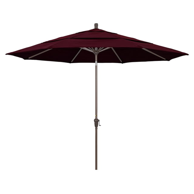 California Umbrella Parapluie 11' en Bordeaux