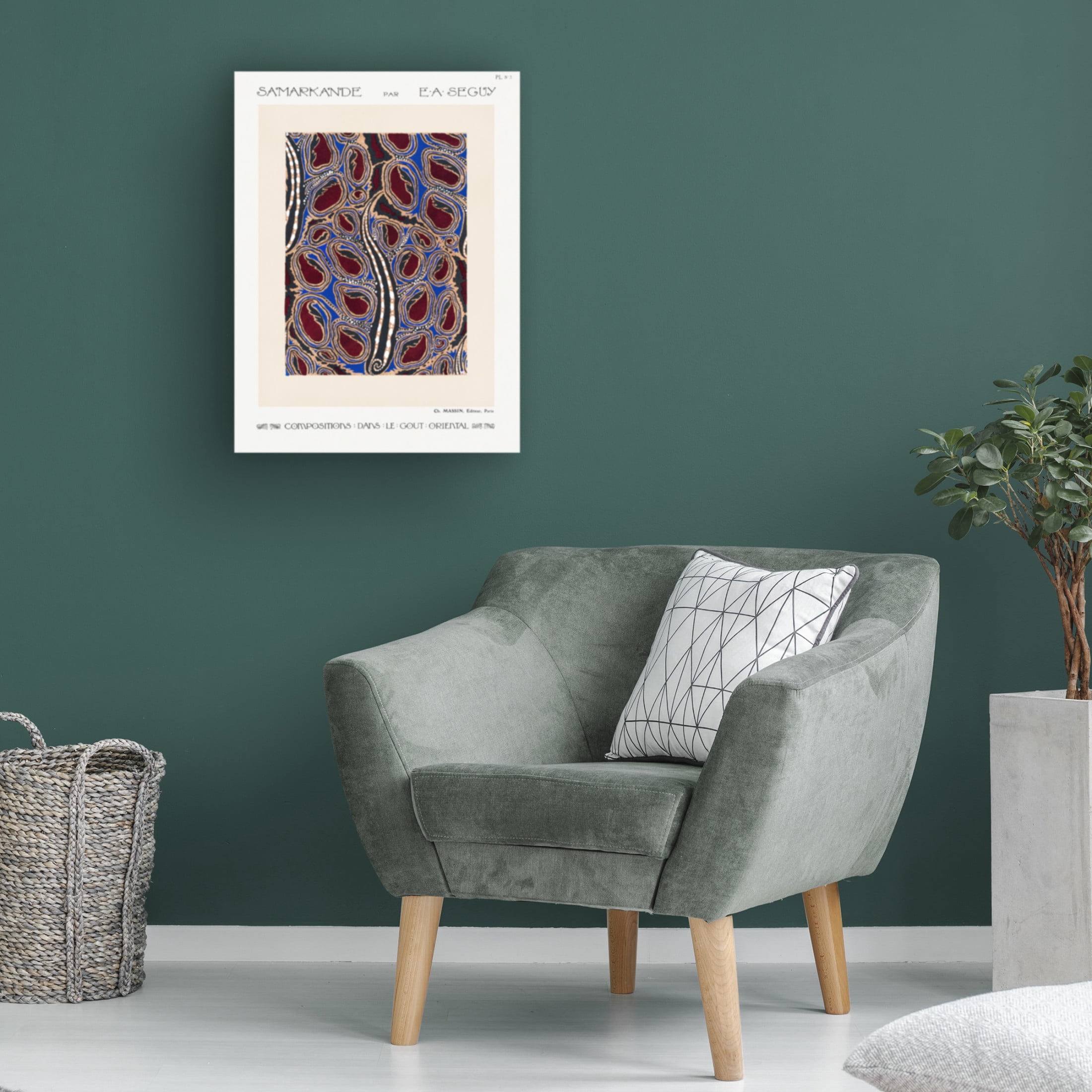 Trademark Fine Art Pictufy Samarkande 3 Canvas Wall Art