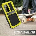 thumbnail image 6 of ELEHOLD for Samsung Galaxy S24 Plus Case,Outdoor Sports Military Heavy Duty Full Body Cover with Built in Screen Protector Hidden Kickstand Shockproof Dustproof Case for Samsung S24 Plus,Yellow, 6 of 9