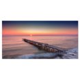 thumbnail image 2 of Longue Exposition Mer et Rivage - Impression sur Toile Pont de Mer, 2 of 3
