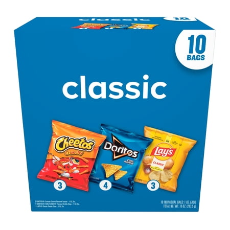 Frito Lay Classic Flavors Variety pack Mix 10 oz