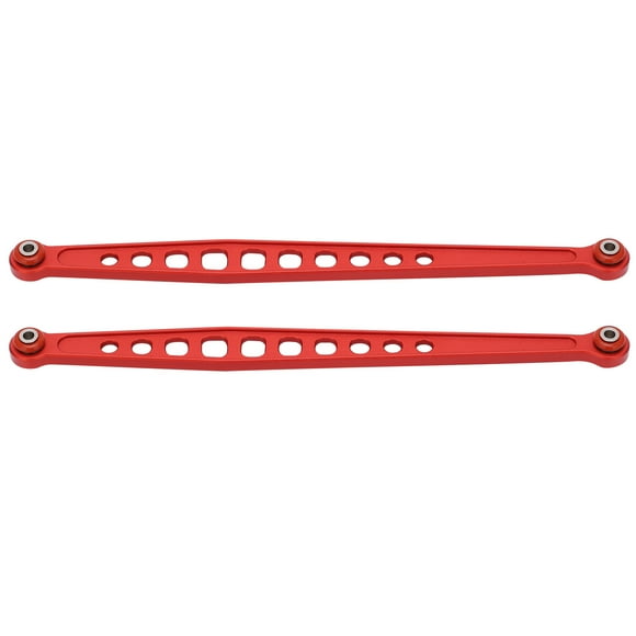 Lishi Aluminum Alloy Rear Suspension Link Rod for TRAXXAS UDR (2 Pcs, Red)