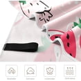 thumbnail image 2 of Coolnut Beach Towels Watercolor Fruit Strawberry Camping Towels Sand Free Beach Towel, 30"x60" Large Beach Towels Quick Dry Bath Travel Towels Pool Yoga Beach Mat for Men Women, 2 of 6