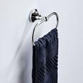 thumbnail image 1 of OULII Bath Towel Rings Oval Towel Ring Copper Space-saving for Bathroom Use 1Pcs, 1 of 8