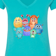 thumbnail image 4 of Inktastic Halloween Monsters Women's V-Neck T-Shirt, 4 of 5