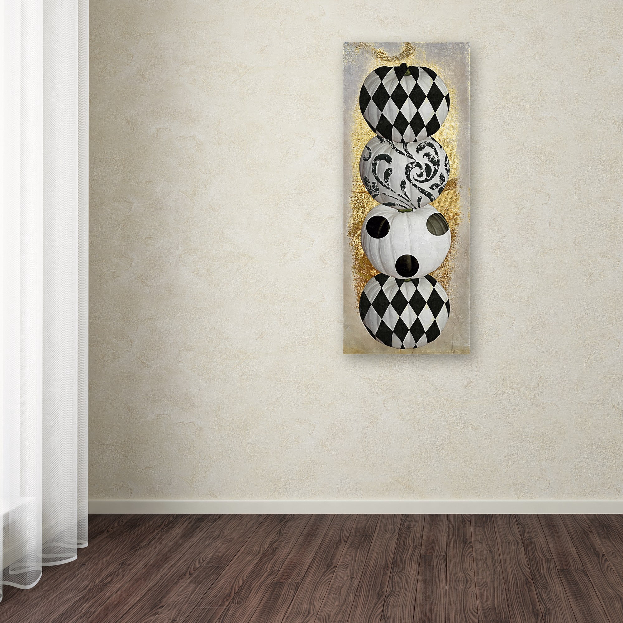 Trademark Fine Art "Mardigras Halloween" Canvas Art by Color Bakery