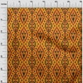 thumbnail image 2 of oneOone Cotton Poplin Fabric Geometric Ikat Printed Craft Fabric BTY 56 Inch Wide, 2 of 4