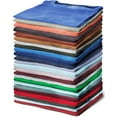 thumbnail image 4 of SOCKS'NBULK Mens Cotton Crew Tshirts, Assorted Wholesale Sleeve Tee Shirts, 4 of 7
