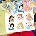 thumbnail image 3 of Princess Inspired Make-a-face Stickers, Make You Own Stickers DIY Cartoon Stickers for Party Decoration Party Supplies Laptop Luggage Notebook Stickers(24 PCS), 3 of 5