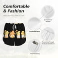 thumbnail image 4 of Bixox Women's Sunflower Gnomes 5 pattern 2 in 1 Running Shorts - Lightweight Athletic Workout Gym Yoga Shorts Liner with Pockets - XX-Large, 4 of 5