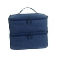 thumbnail image 4 of Estuche de transporte jinwen para herramientas de manicura con soporte para esmalte de uñas 30 botellas negro, 4 of 5