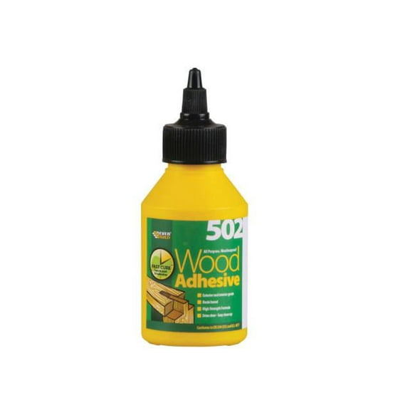 Everbuild - 502 All Purpose Weatherproof Wood Adhesive 125ml