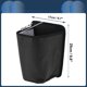 thumbnail image 4 of Bote de basura para automóvil Unique Bargains colgante para asientos delanteros de cuero sintético negro 1 pieza, 4 of 6