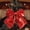 Red, variant on Large Sequin Bow Tree Topper, 12''x10'' Glitter Bow Christmas Ornaments, Decorative Bow for Christmas Tree Wreath Garland Fireplace Holiday Valentine's Day DIY Crafts