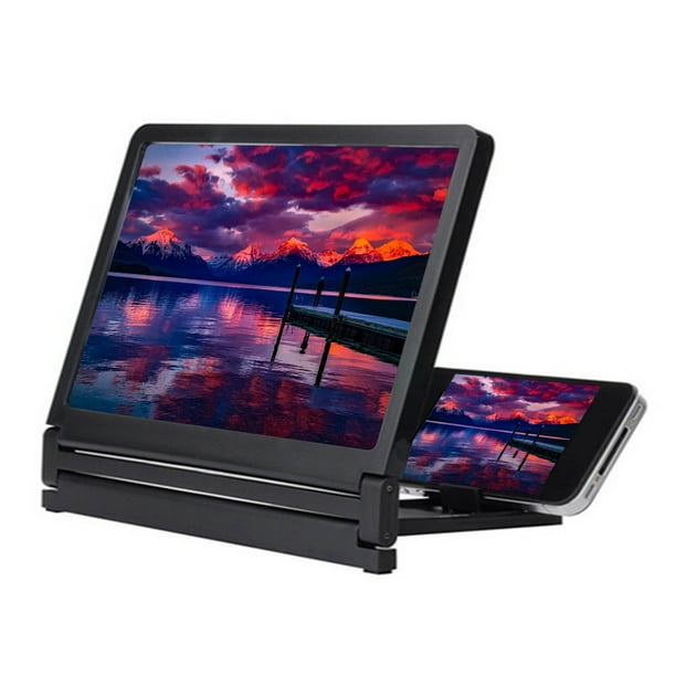 8 INCH Mobile Phone Screen Magnifier Eyes Protection 3D Video Screen Amplifier