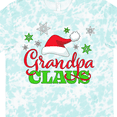 thumbnail image 3 of Inktastic Grandpa Claus with Christmas Santa Hat and Snowflakes T-Shirt, 3 of 4