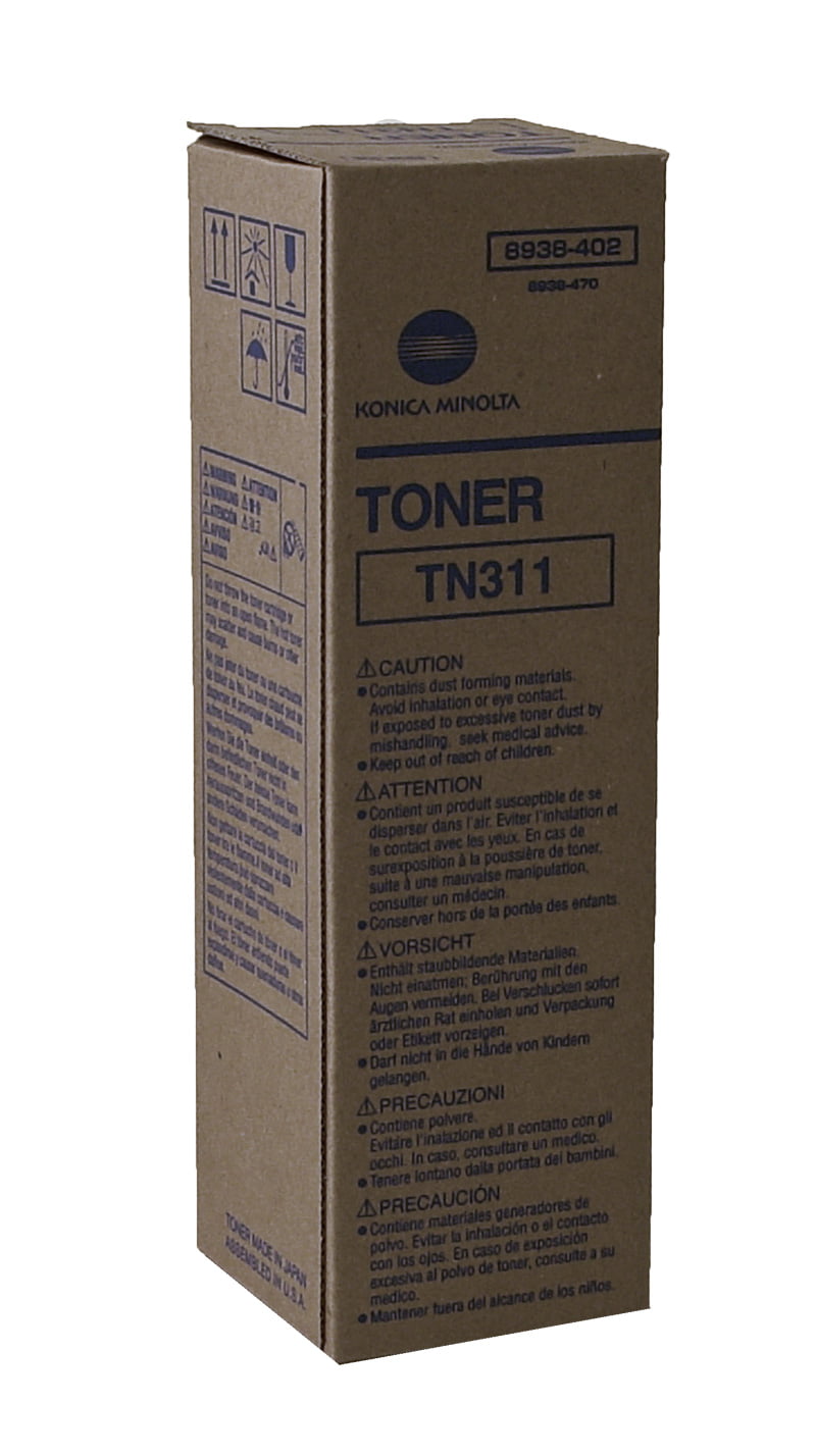 8938402 Genuine Konica BizHub 350 362 TN311 Black Toner New in Box 