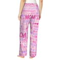 thumbnail image 3 of Daiia Best Mom ever Women's Sleep Pant with Pockets and Drawstring,Pajama Pants-Large, 3 of 9