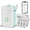 Maker+4 roll, variant on Bluetooth Mini Label Maker with 3 Roll Tape, HKHKPI Portable Wireless Thermal Maker Machine for Home Classroom School Office, Built-in Cutter