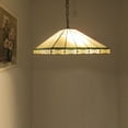 thumbnail image 3 of CHLOE Theros Tiffany-style 2 Light Mission Hanging Pendant Fixture 18" Shade, 3 of 4