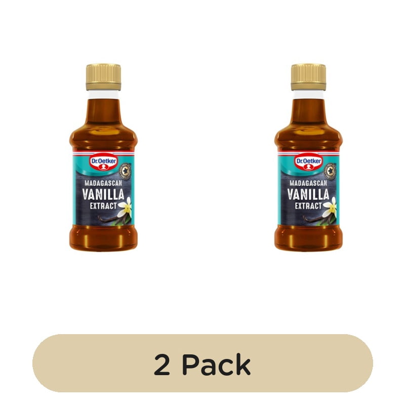 Dr. Oetker Large Madagascan Vanilla Extract 95ml, British Import (Pack of 2)