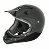 Raider Rush Youth Motocross ATV Off-Road Helmet DOT Approved - Gloss Black - Medium