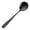Black, variant on 304 Stainless Steel Soup Spoons & Dinner Spoons | Heavy-Duty Flat Handle Design | Mirror Polished Round Bowls | Dishwasher Safe Kitchen Utensils | 1-Piece Set for Home & Restaurant Use