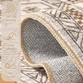 thumbnail image 2 of UERMEI 3x8 Washable Runner Rugs for Hallway, Modern Vintage Non Slip Indoor Rug for Entryway Doormats Bedroom Kitchen, Vacuum-Friendly Home Decor Carpet, Beige Brown, 2 of 10