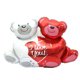 thumbnail image 1 of Globo de película de aluminio de oso abrazo de amor, decoración de boda, diseño de Sala de bodas, globo de papel de aluminio, Bola de corazón de oso doble, 1 of 5