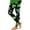Black, variant on St. Patrick'S Day Themed Printed Leggings Girls Stretch Athletic Base Layer Pants Festive Design Clothes