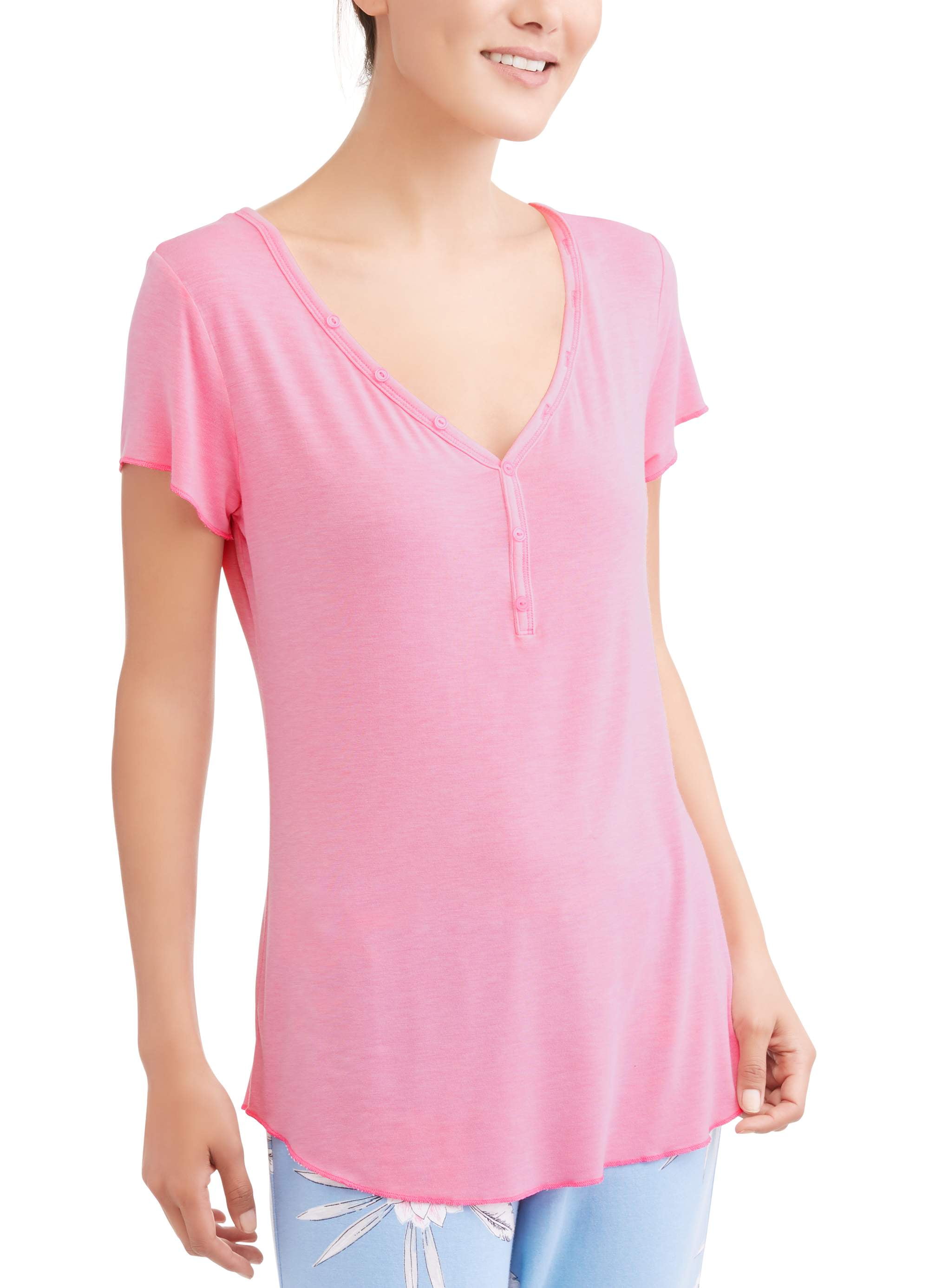 Secret Treasures Secret Treasures Essentials Women's Knit Henley