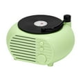 thumbnail image 2 of Lecteur de Disques Vinyles Bluetooth 5.3 5W Haut-Parleur Bluetooth USB Rechargeable Mini Haut-Parleur Portable Sans Fil Haut-Parleur Merveilleux Cadeaux Réunions de Famille Extérieur, 2 of 8