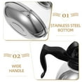thumbnail image 3 of Homoyoyo Espresso Pot Stovetop Coffee Pot Stainless Steel Multi 1Pcs, 3 of 7